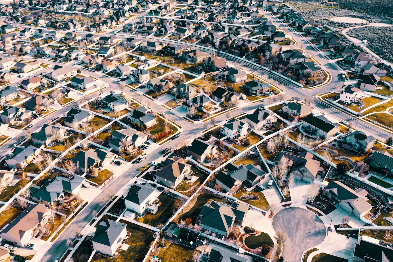 block of houses