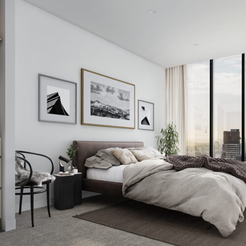 CARA10129_299 King Street_IN07 Interior Render - Mid - Bedroom A